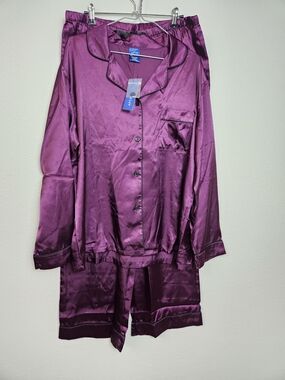 Apt. 9 Two-Piece Pajama Set in Plum Size XL